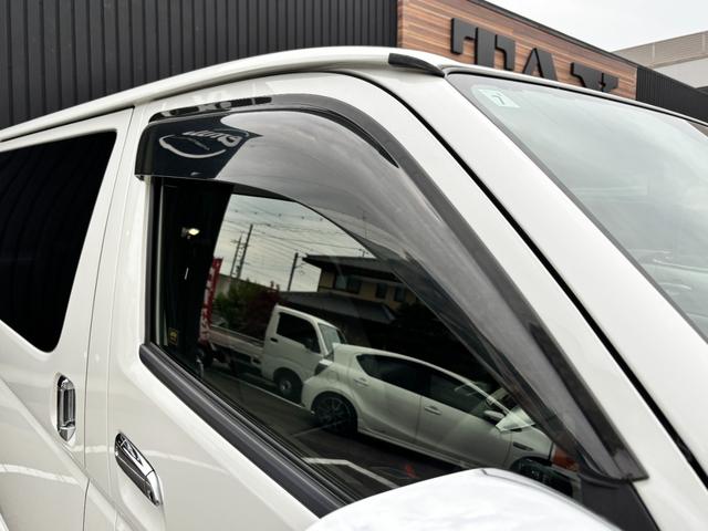 ハイエースバン スーパーGL ダークプライムII 禁煙 モデリスタフルエアロ ESSEX18AW ローダウン オーバーフェンダー リヤスポ シルクブレイズフェンダーミラー 社外LEDテール 革調シートカバー LEDヘッド アルパインナビ フルセグTV(53枚目)