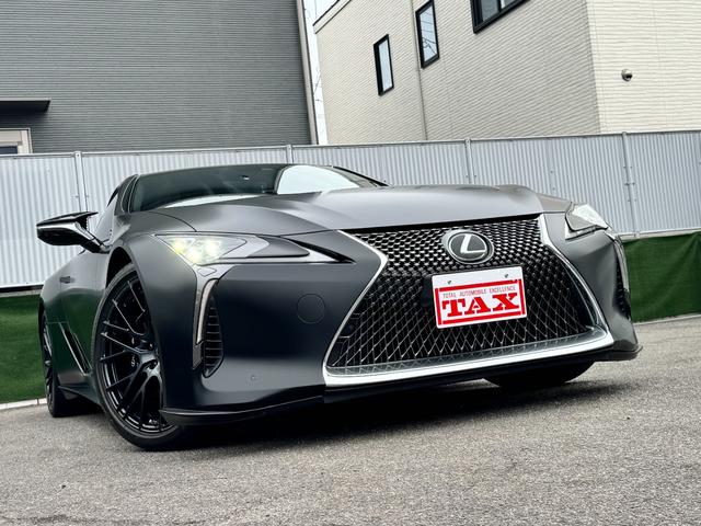 ＬＣ５００　Ｓパッケージ　禁煙車　フルラッピング（マット）　ＴＲＤフルエアロ　ＴＲＤ鍛造２１ＡＷ　マークレビンソン　格納式アクティブリヤスポ　フルＬＥＤヘッド　パワーシート　純正１０．３型ナビ　バックカメラ　カーボンルーフ(44枚目)