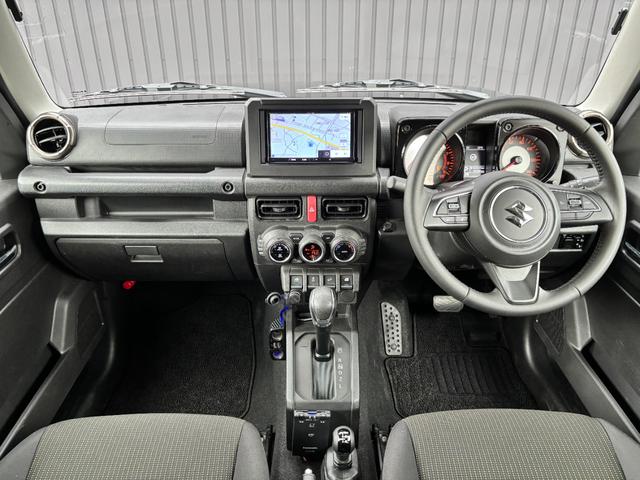 ジムニー XC 1オーナー 禁煙車 パートタイム4WD ターボ 社外メモリナビ フルセグTV BT音楽 バックカメラ クルコン シートヒーター LEDヘッド オートライト ブレーキサポート スマートキー 純正16AW(5枚目)