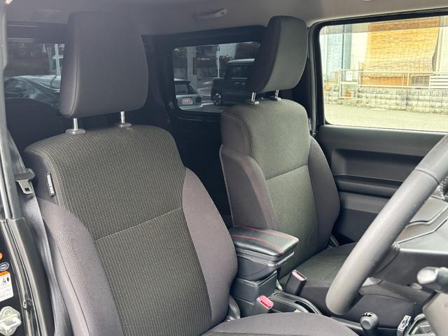 ジムニー XC 1オーナー 禁煙車 パートタイム4WD ターボ 社外メモリナビ フルセグTV BT音楽 バックカメラ クルコン シートヒーター LEDヘッド オートライト ブレーキサポート スマートキー 純正16AW(9枚目)