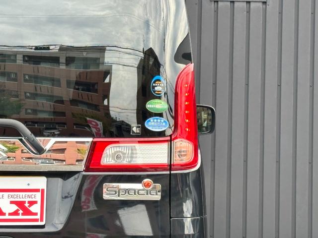 スペーシア Gリミテッド 禁煙車 カロッツェリアメモリナビ ワンセグTV バックカメラ ETC 片側パワスラ スマートキー ステリモ シートリフター シートヒーター LEDイルミ付フロントグリル デュアルカメラブレーキサポート(49枚目)