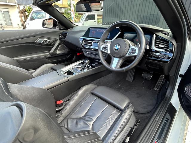 Z4 sDrive20i Mスポーツ 禁煙 ターボ イノベーションpkg 純正19AW ハーマンカードン 黒革 HUD アダプティブLED レーダークルコン 10.25型純正ナビ Applecarplay パドルシフト BSM 前後ソナー(41枚目)