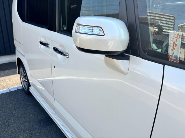 N-BOXカスタム G・Lパッケージ 禁煙 純正モニター付USBオーディオ ワンセグ ETC バックカメラ ステリモ 左側パワスラ HIDヘッドライト フォグランプ オートライト プッシュスタート スマートキー アームレスト 純正14AW(39枚目)