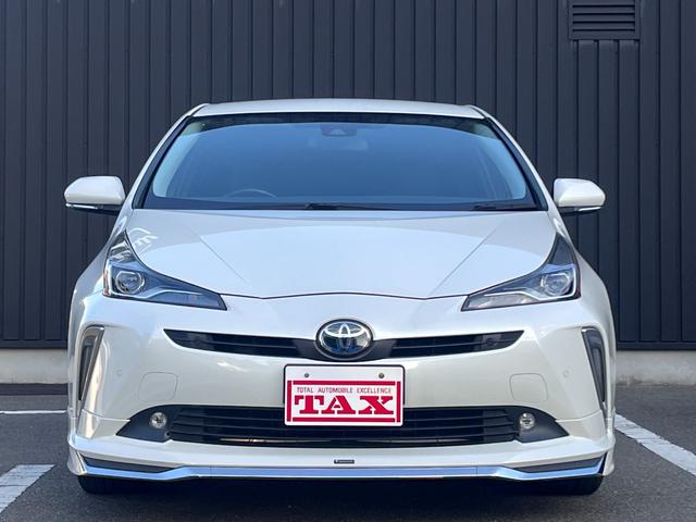 プリウス Ｓツーリングセレクション　禁煙　モデリスタフルエアロ　ＩＣＳ　純正９型ナビ　フルセグ　ＢＴ音楽　ステリモ　Ｒカメラ　ＥＴＣ　フル合皮　シートヒーター　ＴＳＳ　レーダークルコン　ＬＥＤヘッド＆フォグ　シートリフター　社外１８ＡＷ（58枚目）