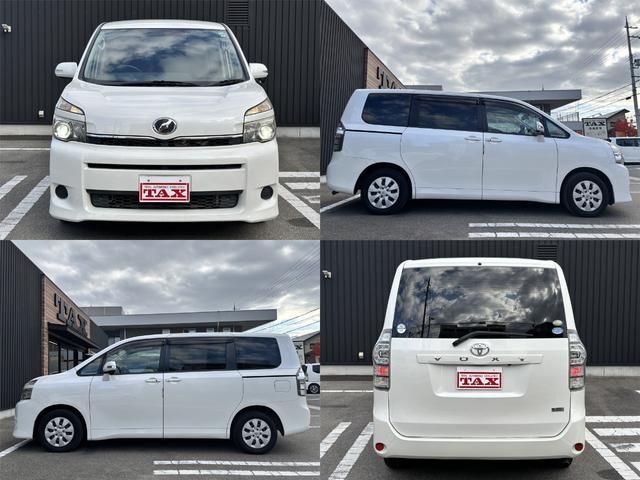 ヴォクシー Ｘ　Ｌエディション　禁煙車　両側パワスラ　スマートキー　プッシュスタート　純正ＳＤナビ　フルセグ　バックカメラ　ＢＴ音楽　ＥＴＣ　ステリモ　３６０度ドラレコ　ＨＩＤヘッドライト　オートライト　シートリフター　アームレスト（2枚目）