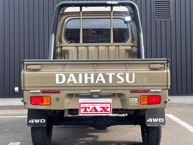 ハイゼットトラック ジャンボ　禁煙車　パートタイム４ＷＤ　ＳＡＭＵＲＡＩＰＩＣＫリフトアップ（２インチ）　１４ＡＷ　オープンカントリーＲ／Ｔホワイトレター　アオリゲート　荷台ロールバー　ＬＥＤヘッド＆フォグ　オートライト　キーレス（42枚目）