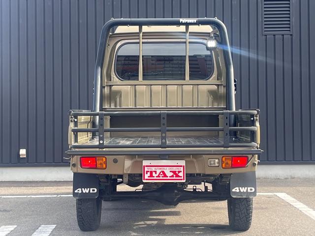 ハイゼットトラック ジャンボ　禁煙車　パートタイム４ＷＤ　ＳＡＭＵＲＡＩＰＩＣＫリフトアップ（２インチ）　１４ＡＷ　オープンカントリーＲ／Ｔホワイトレター　アオリゲート　荷台ロールバー　ＬＥＤヘッド＆フォグ　オートライト　キーレス（43枚目）