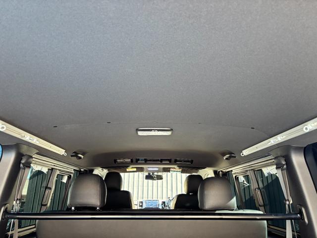 ハイエースバン スーパーGL ダークプライムII 1オーナー 禁煙 両パワ(サイドガラス小窓付換装) LSD 玄武リーフ・ブロック KYBショック UIビークルフェンダー・リヤスタビ・室内レール ESSEXエアロ 強化ドライブシャフト ヒッチメンバー(31枚目)