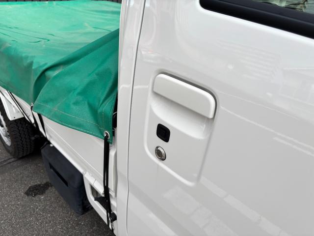 ハイゼットトラック エクストラ　１オーナー　禁煙　パート４ＷＤ　スマートキー　プッシュスタート　スマアシ　コーナーセンサー　オートライト　ＬＥＤフォグランプ　純正ラバーマット　ドアバイザー　荷台ゴムマット　作業灯　電格ミラー　三方開（37枚目）