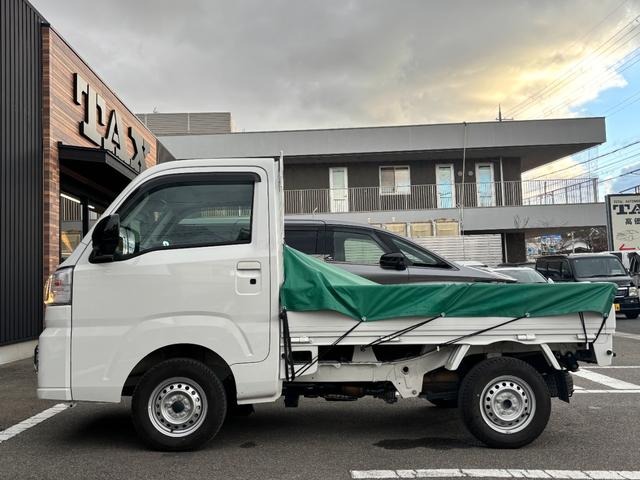 ハイゼットトラック エクストラ　１オーナー　禁煙　パート４ＷＤ　スマートキー　プッシュスタート　スマアシ　コーナーセンサー　オートライト　ＬＥＤフォグランプ　純正ラバーマット　ドアバイザー　荷台ゴムマット　作業灯　電格ミラー　三方開（49枚目）