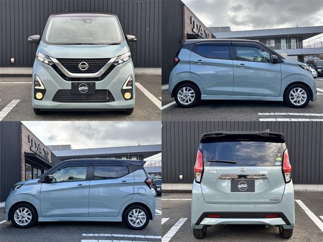 デイズ ハイウェイスター　Ｘ　プロパイロットエディション　禁煙　茶ルーフ　純正９型ナビ　アラウンドビュー　プロパイロット　フルセグＴＶ　ＢＴ音楽　前後ドラレコ　オートライト　ＬＥＤ　電動パーキング　オートホールド　プッシュスタート　スマートキー　純正１４ＡＷ（2枚目）