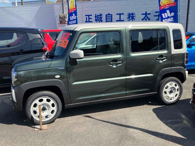 ハスラー ハイブリッドＧ　届け出済み未使用車　ナビ　ＴＶ　クリアランスソナー　オートクルーズコントロール　レーンアシスト　衝突被害軽減システム　オートライト　ＬＥＤヘッドランプ　スマートキー　アイドリングストップ（17枚目）