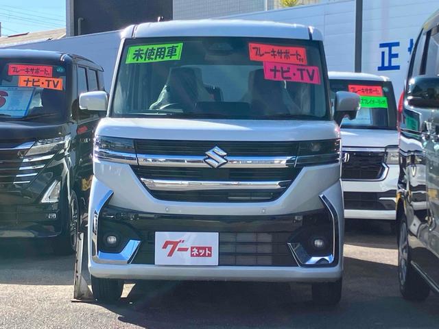 スペーシアカスタム ハイブリッドＧＳ　両側スライド・片側電動　ナビ　ＴＶ　クリアランスソナー　オートクルーズコントロール　レーンアシスト　衝突被害軽減システム　オートライト　ＬＥＤヘッドランプ　エアロ　スマートキー　アイドリングストップ（10枚目）