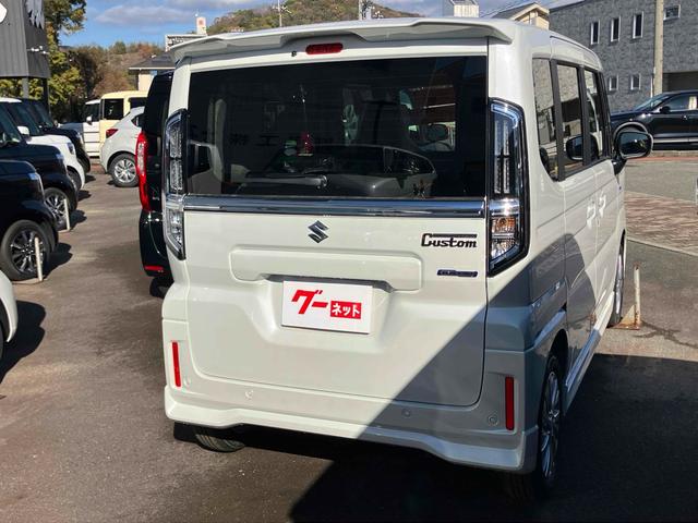 スペーシアカスタム ハイブリッドＧＳ　両側スライド・片側電動　ナビ　ＴＶ　クリアランスソナー　オートクルーズコントロール　レーンアシスト　衝突被害軽減システム　オートライト　ＬＥＤヘッドランプ　エアロ　スマートキー　アイドリングストップ（12枚目）