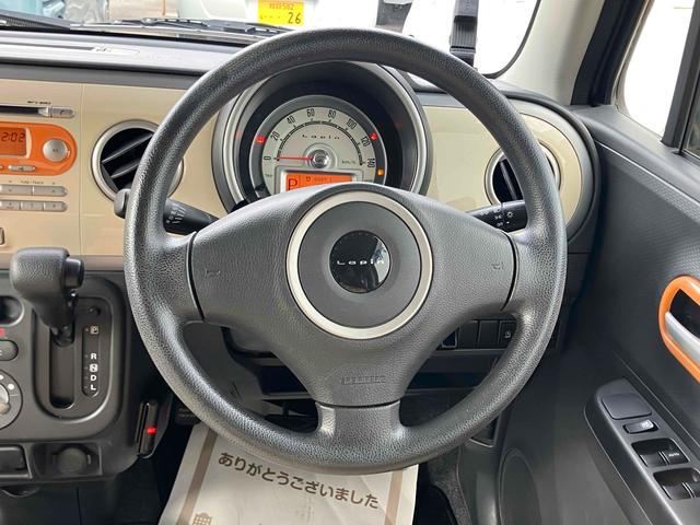 アルトラパン Ｇ　ＥＴＣ　スマートキー　アイドリングストップ　ベンチシート　ＣＶＴ　盗難防止システム　ＡＢＳ　ＣＤ　衝突安全ボディ　エアコン　パワーステアリング　パワーウィンドウ　運転席エアバッグ　助手席エアバッグ（3枚目）