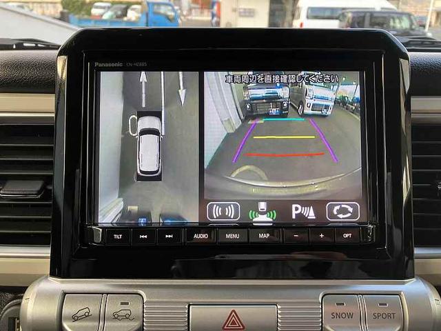 全方位モニターも付いておりますので、駐車が苦手な方もご安心ください！！