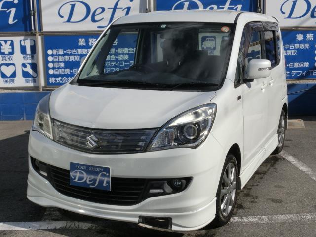 コンパクトカーなのにスライドドア付き♪人気のソリオ入庫しました♪