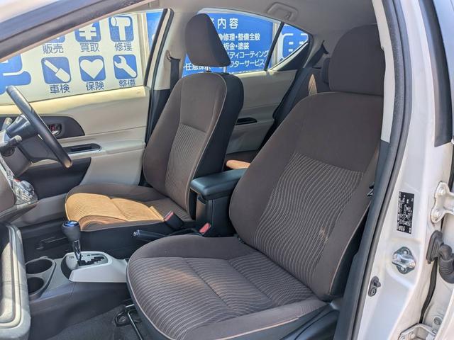 アクア Ｇ　ＳＤナビ／プッシュスタート／バックカメラ／ＥＴＣ／ヒートシーター（22枚目）