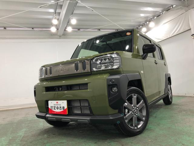 タフト Ｇターボ　ダーククロムベンチャー　走行１４７１キロ／純正ナビ　１年保証距離無制限　走行１４７１キロ　純正フルセグナビ　ドラレコ　純正マット　助手席エアバッグ　オートライト　アイドリングストップ　オート格納式ドアミラー　キーフリー（7枚目）