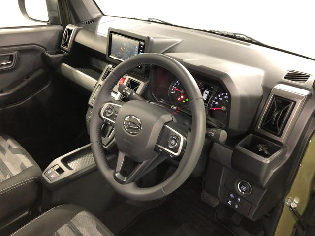 タフト Ｇターボ　ダーククロムベンチャー　走行１４７１キロ／純正ナビ　１年保証距離無制限　走行１４７１キロ　純正フルセグナビ　ドラレコ　純正マット　助手席エアバッグ　オートライト　アイドリングストップ　オート格納式ドアミラー　キーフリー（46枚目）