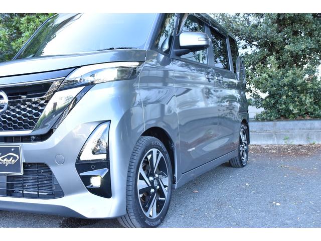 ルークス ハイウェイスター　Ｇターボプロパイロットエディション　プロパイロット／全周囲モニター／両側パワースライド／９インチナビ／ビルトインＥＴＣ２．０／バックモニター／スペアキー／Ｂｌｕｅｔｏｏｔｈ対応／ＣＤ／ＤＶＤ／ＳＤ／ＡＵＸ／コーナーセンサー／電格ミラー（65枚目）