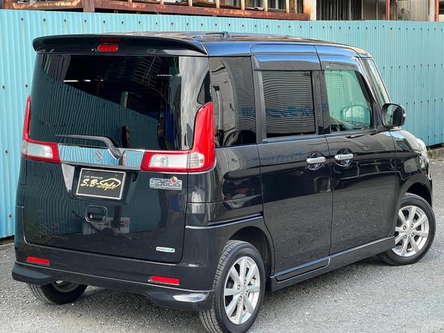 スペーシア Xリミテッド 両側パワースライドドア/シートヒーター/バックカメラ/ナビ/ETC/プッシュスタート/HIDヘッドライト/LEDテールランプ/リアガラススモーク/衝突被害軽減システム/アイドリングストップ/電動ミラー(2枚目)