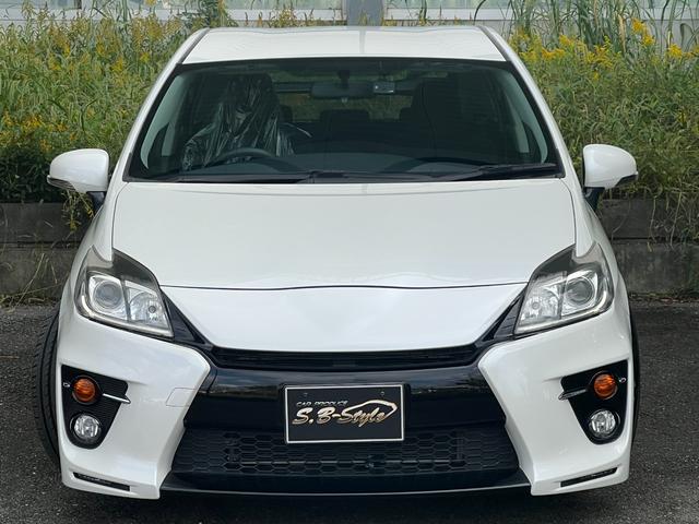 プリウス Sツーリングセレクション・G’s 新品タイヤ/純正7インチナビ/バックカメラ/ビルトインETC/TZフロントドラレコ/LED BEAM/HIDヘッドライト/フォグランプ/CD/DVD/Bluetooth/SD/フルセグTV/スペアキー(12枚目)