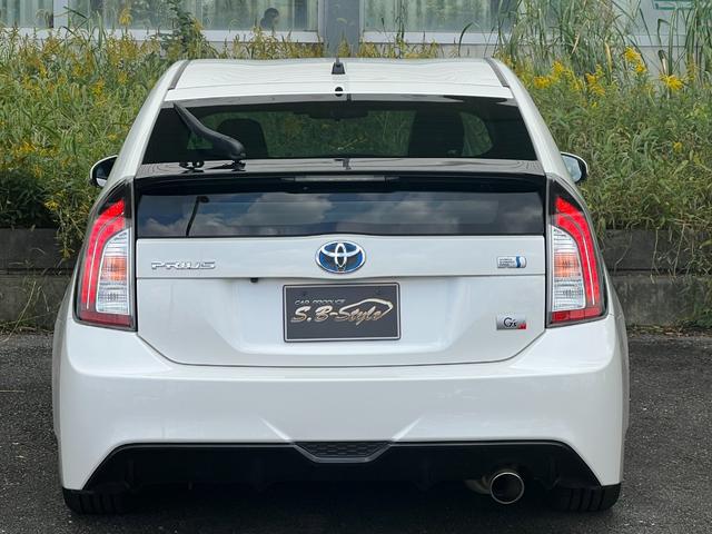 プリウス Sツーリングセレクション・G’s 新品タイヤ/純正7インチナビ/バックカメラ/ビルトインETC/TZフロントドラレコ/LED BEAM/HIDヘッドライト/フォグランプ/CD/DVD/Bluetooth/SD/フルセグTV/スペアキー(14枚目)