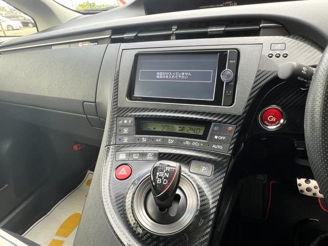 プリウス Sツーリングセレクション・G’s 新品タイヤ/純正7インチナビ/バックカメラ/ビルトインETC/TZフロントドラレコ/LED BEAM/HIDヘッドライト/フォグランプ/CD/DVD/Bluetooth/SD/フルセグTV/スペアキー(20枚目)