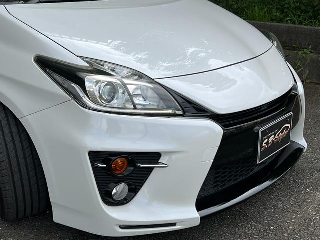 プリウス Sツーリングセレクション・G’s 新品タイヤ/純正7インチナビ/バックカメラ/ビルトインETC/TZフロントドラレコ/LED BEAM/HIDヘッドライト/フォグランプ/CD/DVD/Bluetooth/SD/フルセグTV/スペアキー(34枚目)