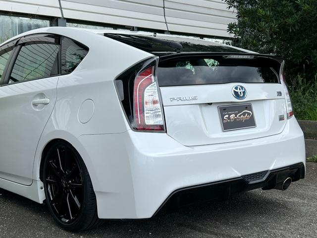 プリウス Sツーリングセレクション・G’s 新品タイヤ/純正7インチナビ/バックカメラ/ビルトインETC/TZフロントドラレコ/LED BEAM/HIDヘッドライト/フォグランプ/CD/DVD/Bluetooth/SD/フルセグTV/スペアキー(41枚目)