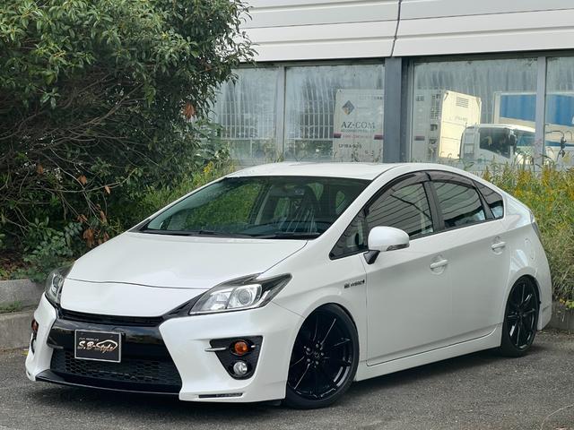 プリウス Sツーリングセレクション・G’s 新品タイヤ/純正7インチナビ/バックカメラ/ビルトインETC/TZフロントドラレコ/LED BEAM/HIDヘッドライト/フォグランプ/CD/DVD/Bluetooth/SD/フルセグTV/スペアキー(47枚目)