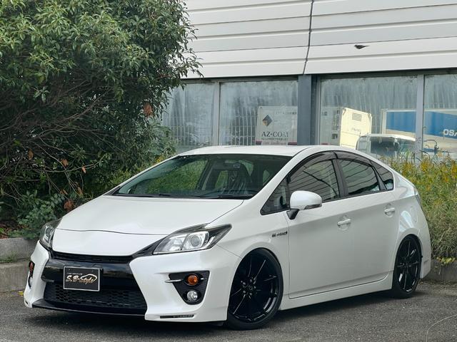 プリウス Sツーリングセレクション・G’s 新品タイヤ/純正7インチナビ/バックカメラ/ビルトインETC/TZフロントドラレコ/LED BEAM/HIDヘッドライト/フォグランプ/CD/DVD/Bluetooth/SD/フルセグTV/スペアキー(48枚目)