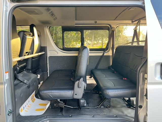 ハイエースバン ロングDX GLパッケージ ディーゼル車/9人乗り/トヨタセーフティセンス/助手席エアバック/電動格納式ミラー/ETC/シートカバー/リアヒーター/リアエアコン/ディスプレイオーディオ/ドアバイザー/スライドドア/キーレス/小窓(36枚目)