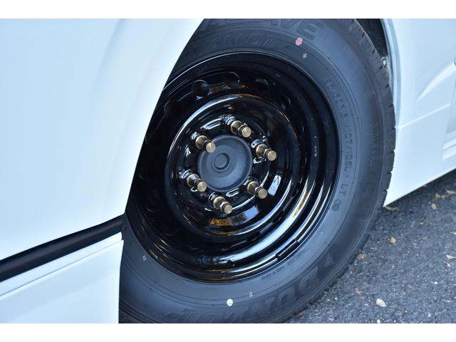 ハイエースバン ロングDX 車中泊/助手席エアバック/ETC/バッドフェイス/シートカバー/ガングリップコンビハンドル/両側スライドドア/ローダウン/6人乗り/エアロ/社外ヘッドライト/スモークテール/LED/PW/キーレス(9枚目)