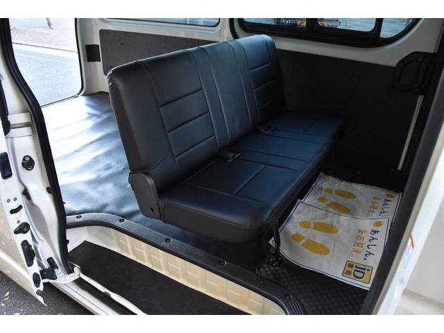 ハイエースバン ロングDX 車中泊/助手席エアバック/ETC/バッドフェイス/シートカバー/ガングリップコンビハンドル/両側スライドドア/ローダウン/6人乗り/エアロ/社外ヘッドライト/スモークテール/LED/PW/キーレス(23枚目)
