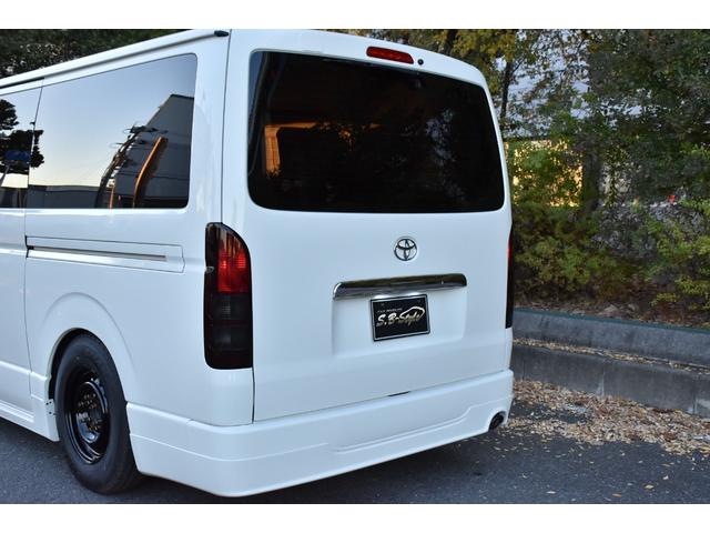 ハイエースバン ロングDX 車中泊/助手席エアバック/ETC/バッドフェイス/シートカバー/ガングリップコンビハンドル/両側スライドドア/ローダウン/6人乗り/エアロ/社外ヘッドライト/スモークテール/LED/PW/キーレス(38枚目)