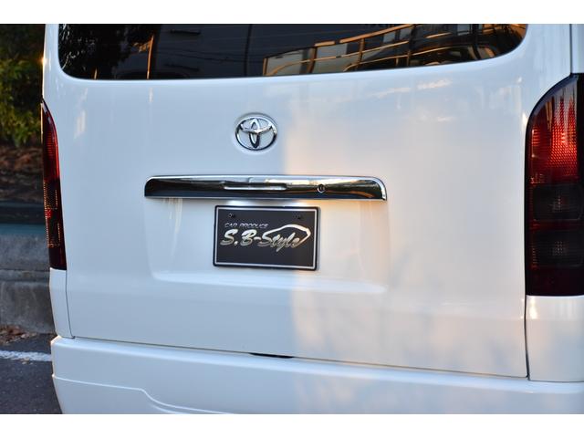 ハイエースバン ロングDX 車中泊/助手席エアバック/ETC/バッドフェイス/シートカバー/ガングリップコンビハンドル/両側スライドドア/ローダウン/6人乗り/エアロ/社外ヘッドライト/スモークテール/LED/PW/キーレス(39枚目)