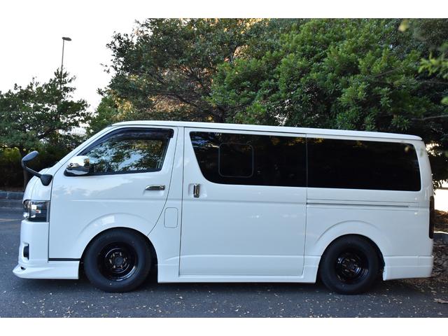 ハイエースバン ロングDX 車中泊/助手席エアバック/ETC/バッドフェイス/シートカバー/ガングリップコンビハンドル/両側スライドドア/ローダウン/6人乗り/エアロ/社外ヘッドライト/スモークテール/LED/PW/キーレス(58枚目)