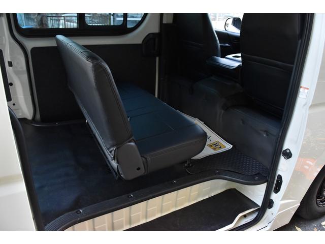 ハイエースバン ロングDX 車中泊/助手席エアバック/ETC/バッドフェイス/シートカバー/ガングリップコンビハンドル/両側スライドドア/ローダウン/6人乗り/エアロ/社外ヘッドライト/スモークテール/LED/PW/キーレス(69枚目)