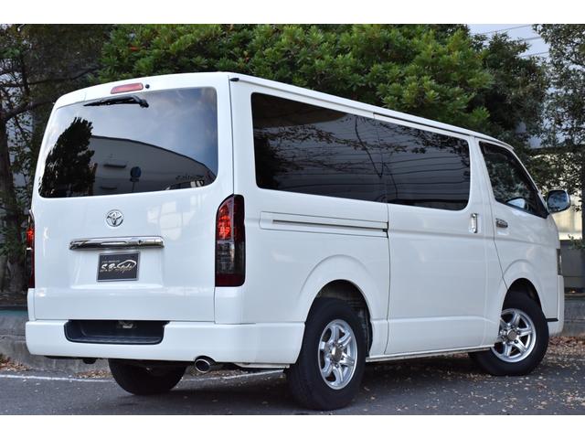 ハイエースバン ロングスーパーGL 純正ナビ/CD/DVD/Bluetooth接続/リアヒーター/シートカバー/純正LEDヘッド/両側スライドドア/バッドフェイス/スモークテールランプ/キーレスエントリー/フロントLEDエアロ/電格ミラ(2枚目)