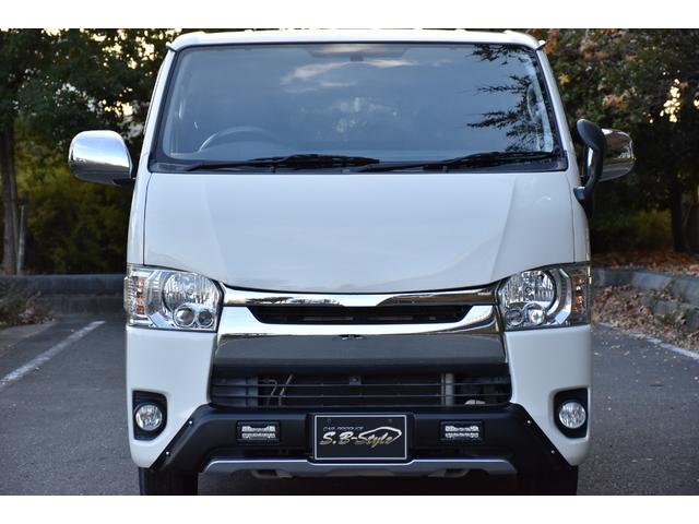 ハイエースバン ロングスーパーGL 純正ナビ/CD/DVD/Bluetooth接続/リアヒーター/シートカバー/純正LEDヘッド/両側スライドドア/バッドフェイス/スモークテールランプ/キーレスエントリー/フロントLEDエアロ/電格ミラ(10枚目)