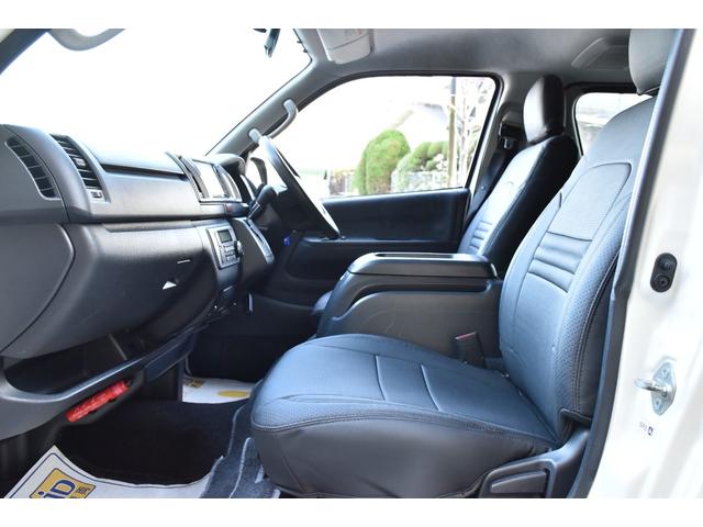 ハイエースバン ロングスーパーGL 純正ナビ/CD/DVD/Bluetooth接続/リアヒーター/シートカバー/純正LEDヘッド/両側スライドドア/バッドフェイス/スモークテールランプ/キーレスエントリー/フロントLEDエアロ/電格ミラ(24枚目)