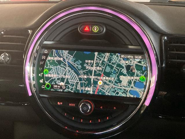 MINI ジョンクーパーワークス クラブマン 衝突被害軽減ブレーキ 純正ナビ バックカメラ ドラレコ 純正ミラー一体型ETC 純正19インチアルミホイール シートヒーター アクティブクルーズコントロール パドルシフト(15枚目)