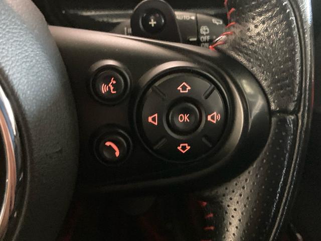 MINI ジョンクーパーワークス クラブマン 衝突被害軽減ブレーキ 純正ナビ バックカメラ ドラレコ 純正ミラー一体型ETC 純正19インチアルミホイール シートヒーター アクティブクルーズコントロール パドルシフト(22枚目)