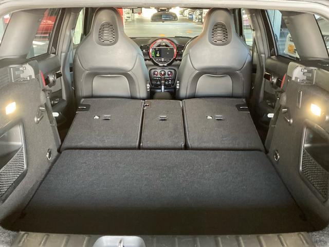 MINI ジョンクーパーワークス クラブマン 衝突被害軽減ブレーキ 純正ナビ バックカメラ ドラレコ 純正ミラー一体型ETC 純正19インチアルミホイール シートヒーター アクティブクルーズコントロール パドルシフト(34枚目)