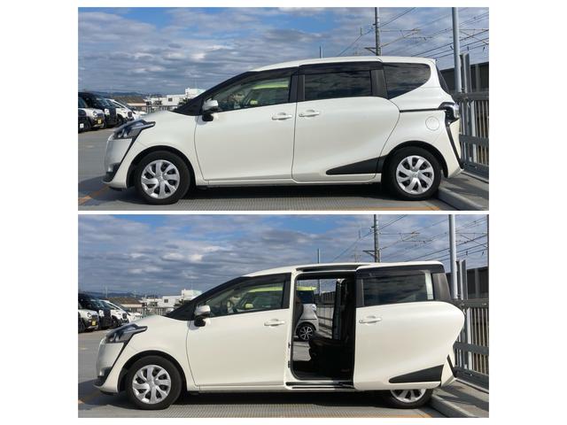 シエンタ Ｇ　衝突被害軽減ブレーキ　両側パワースライドドア　ナビ・フルセグＴＶ　ＤＶＤ　前後ドライブレコーダー　ヘッドライトＬＥＤ　ＥＴＣ　禁煙　スマートキー　プッシュスタート（4枚目）