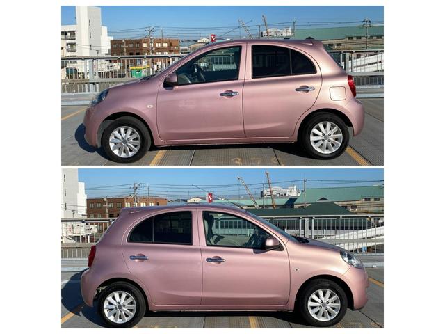 マーチ ボレロ　ＡＵＸ接続　横滑防止装置　電動格納ミラー　ＤＶＤ再生　ナビＴＶ　アイドリングＳ　パワーウィンドウ　禁煙　イモビライザー　フルセグＴＶ　キーレス　スマートキー　ＢＬＵＥＴＯＯＴＨ　オートライト（3枚目）