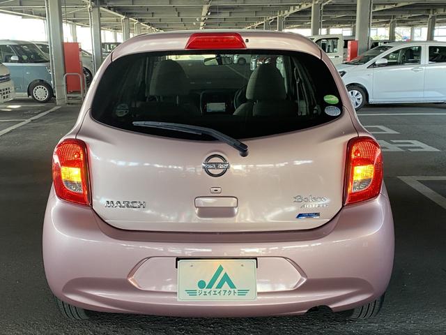 マーチ ボレロ　ＡＵＸ接続　横滑防止装置　電動格納ミラー　ＤＶＤ再生　ナビＴＶ　アイドリングＳ　パワーウィンドウ　禁煙　イモビライザー　フルセグＴＶ　キーレス　スマートキー　ＢＬＵＥＴＯＯＴＨ　オートライト（65枚目）