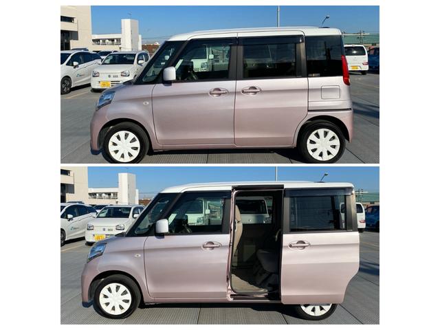 スペーシア X 衝突被害軽減ブレーキ 純正ナビ フルセグTV 全方位モニター Bluetoothオーディオ DVD 両側パワースライドドア シートヒーター ETC スマートキー プッシュスタート(23枚目)